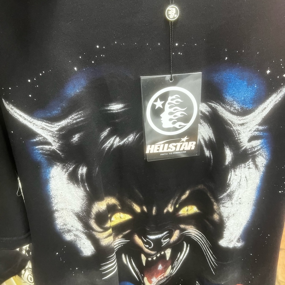 Hellstar Black Graphic Tee - Short Sleeve